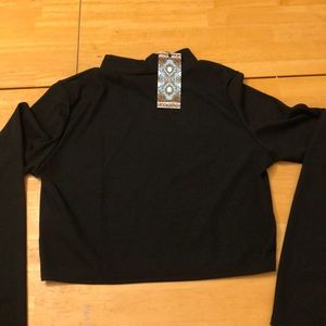 COPY - Cropped, long sleeve, turtleneck
